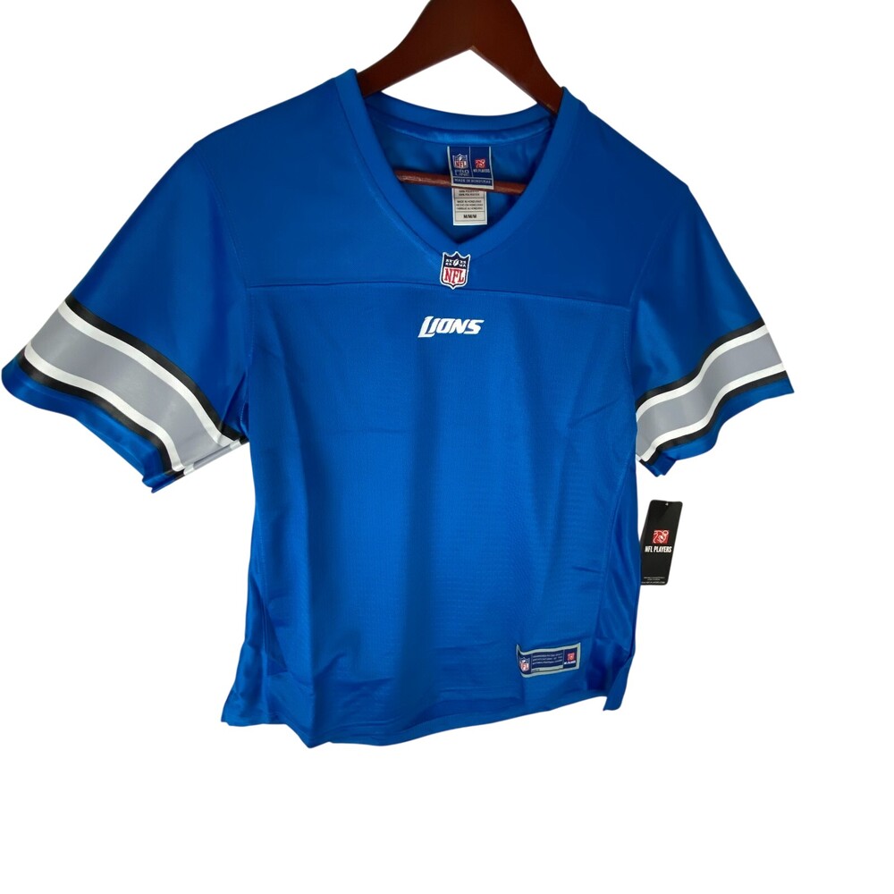 Detroit Lions Blank Customizable Pro Line Football Jersey Women’s M NWT